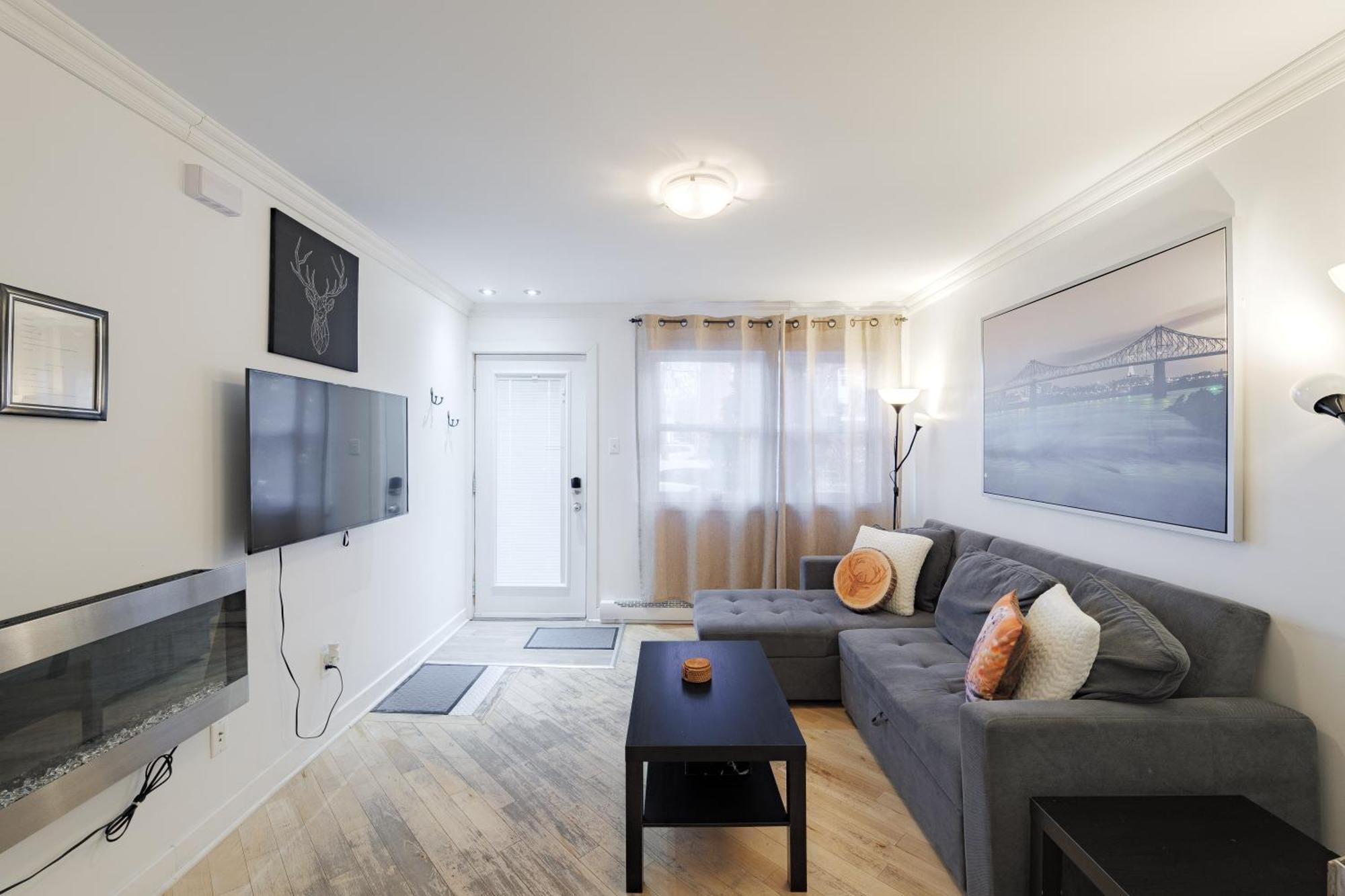 Appartement Chez Sarah: Montreal Themed Cozy Loft Extérieur photo